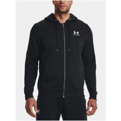 Černá mikina Under Armour UA Essential Fleece FZ Hood