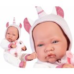 Antonio Juan 50268 NACIDA realistická miminko s celovinylovým tělem 42 cm – Zbozi.Blesk.cz