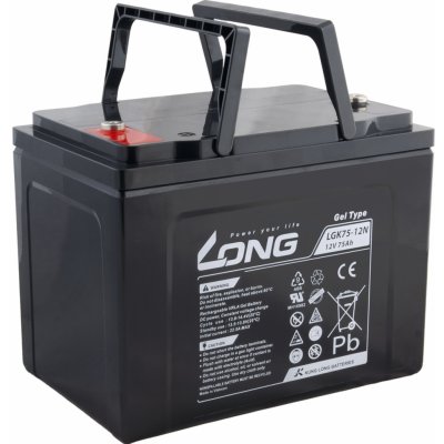 Long 12V / 75Ah DeepCycle GEL F16 (LGK75-12N) – Zboží Mobilmania