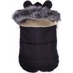 Vlnka s ovčí vlnou a kožešinou černý – Zboží Dáma Vlnka s ovčí vlnou a kožešinou černý – Zboží Dáma