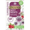 Čaj TWININGS SUPERBLENDS SWEET DREAMS s malinami mučenkou a kořenem kozlíku 20 sáčků