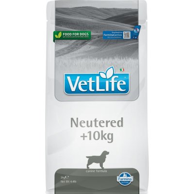 Vet Life Natural DOG Neutered >10 kg 12 kg