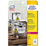Avery Zweckform L4718-20 Odolné etikety 70x37mm 480 ks bílá – Sleviste.cz