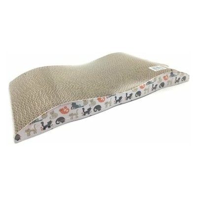 Hračky Salač Škrabadlo pro kočky 43 x 22 x 4 cm + sáček šanty kočičí – Hledejceny.cz