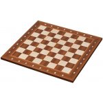 Šachovnice dřevěná - London, hnědá s popisem - 55 mm – Sleviste.cz
