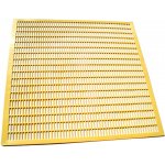 Holtermann Mateří mřížka žlutý litý plast 435x435 mm – HobbyKompas.cz