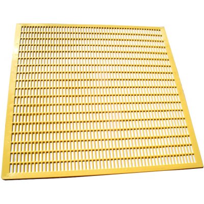 Holtermann Mateří mřížka žlutý litý plast 435x435 mm – HobbyKompas.cz