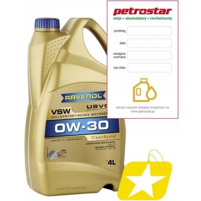 Ravenol VSW 0W-30 4 l | Zboží Auto