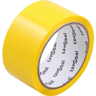 Páska lepicí 48mm/66m, žlutá – Zboží Mobilmania