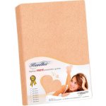 MKLuzkoviny.cz Froté prostěradlo lososové 140x200 – Hledejceny.cz