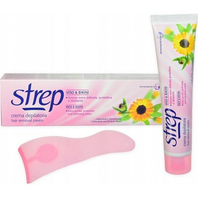 Strep depilační krém obličej a bikini s měsíčkem 75 ml – Hledejceny.cz