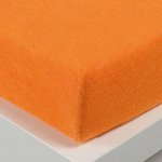 Xpose Froté prostěradlo Exclusive oranžové 180x200 – Zboží Mobilmania