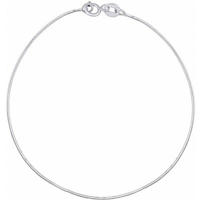 Silvego Zlatý náramek hádek z bílého zlata 0,8 mm FNN1372BGW – Hledejceny.cz