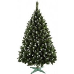 Nohel Garden Stromek JEDLE umělý vánoční s bílými konci + stojan 220cm