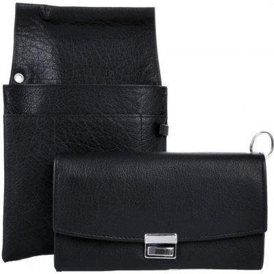 Neus Kožená kasírka s pouzdrem 552-785 black/red – Sleviste.cz