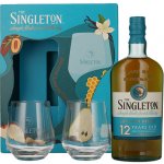 Singleton of Duffton 12y 40% 0,7 l (dárkové balení 2 sklenice) – Hledejceny.cz