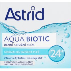 Astrid Aqua Biotic denní a noční krém normální a smíšená pleť 50 ml