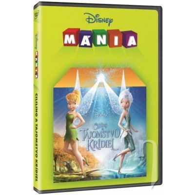 Cililing a tajomstvo krídiel DVD - Edice Disney mánia – Hledejceny.cz
