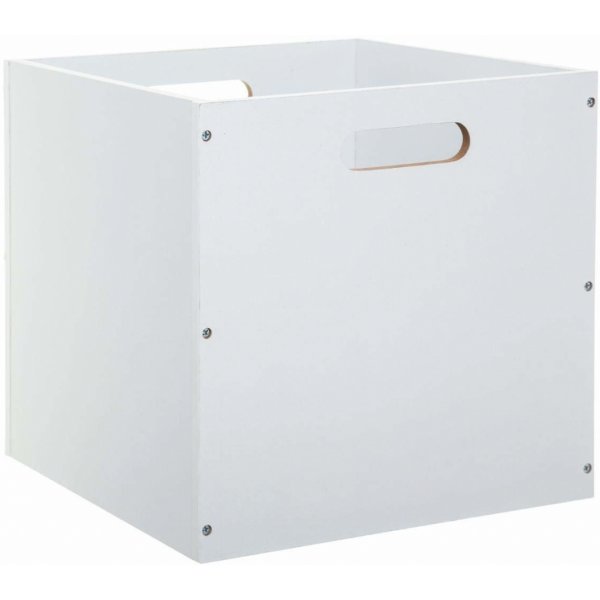 5five Simple Smart Dřevěná skladovací krabice v bílé barvě 31 x 31 cm od  449 Kč - Heureka.cz