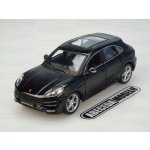 Bburago Plus Porsche Macan černá 1:24 – Zboží Dáma