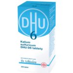 KALIUM SULFURICUM DHU POR D6 TBL NOB 200 – Hledejceny.cz