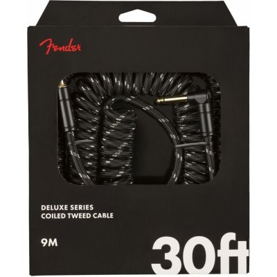 Fender Deluxe Coil Cable 30' Black Tweed – Hledejceny.cz