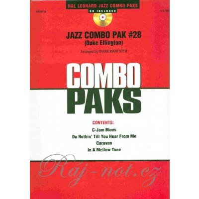 JAZZ COMBO PAK 28 Duke Ellington + Audio Online / malý jazzový soubor – Hledejceny.cz