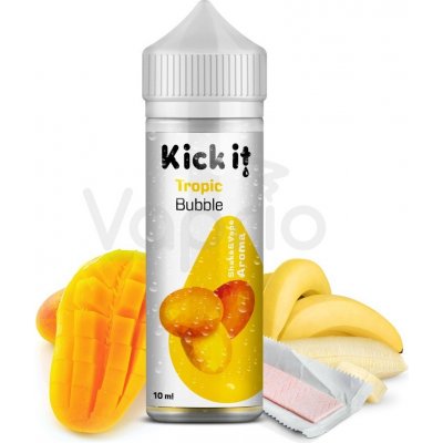 KickIt Tropická žvýkačka Shake & Vape 10 ml – Zboží Mobilmania