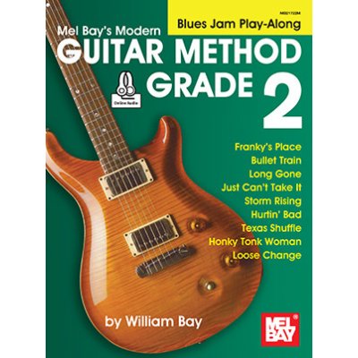 Blues Jam Play-Along Modern Method Grade 2 noty na kytaru + audio – Zbozi.Blesk.cz