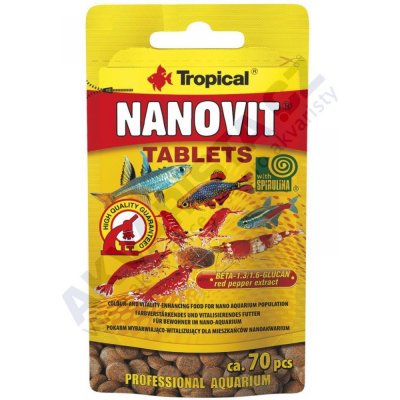 Tropical Nanovit Tablets 10 g – Zboží Mobilmania