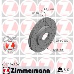 Brzdový kotouč ZIMMERMANN 250.1343.52