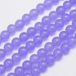Jadeit fialový 8mm šňůra (46 - 48 korálků) – Zboží Dáma