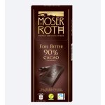 Moser Roth Hořká čokoláda 90% 125 g – Hledejceny.cz