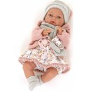 Panenka Antonio Juan 17194 PEKE realistická miminko se speciální pohybovou funkcí a měkkým látkovým tělem 29 cm