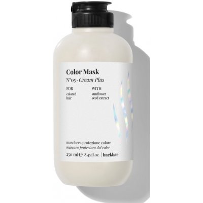 FarmaVita Back Bar Color Mask N°5 Cream Plus pro barvené vlasy 250 ml – Hledejceny.cz