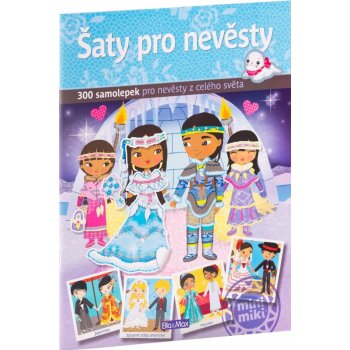 Šaty pro NEVĚSTY - kniha samolepek