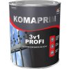 Barvy na kov Komaprim 3v1 PROFI 0,75 l RAL 3002 červená rumělková