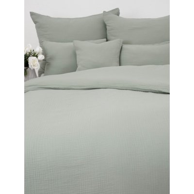 MKLuzkoviny.cz mušelínové povlečení Alexia šalvějová 140x200 70x90 – Sleviste.cz