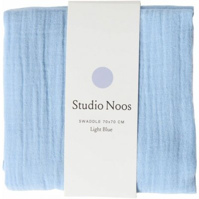 STUDIO NOOS Swaddle Print Medium ZAVINOVAČKA Light Blue – Hledejceny.cz