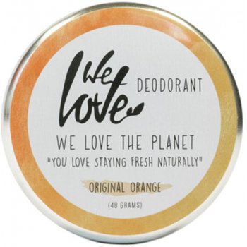 We Love The Planet Original Orange Deodorant Creme 48 g