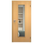 Sapeli Elegant Komfort M55 otočné buk 80 x 210 cm Čiré sklo – Hledejceny.cz