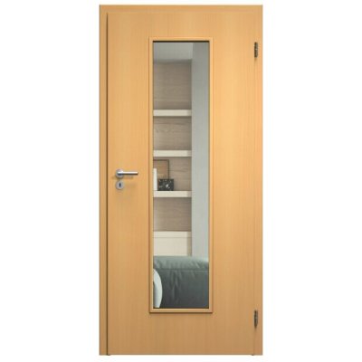 Sapeli Elegant Komfort M55 otočné buk 80 x 210 cm Čiré sklo – Hledejceny.cz