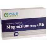 Plus Lékárna Magnesium 50 mg + B6 50 ks – Hledejceny.cz