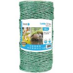 Lanko pro elektrický ohradník, průměr 2,5 mm, zelené, délka 100 m – Sleviste.cz