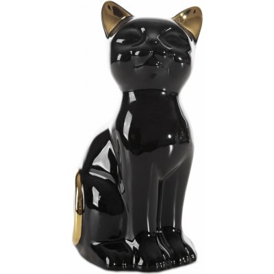 EUROFIRANY DEKORAČNÍ FIGURKA CAT 11X9X20 CM ČERNÁ – Hledejceny.cz