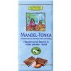 Čokoláda Rapunzel Čokoláda mléčná s náplní Mandle Tonka Bio 100 g