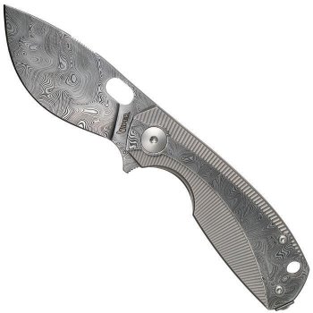 Viper Italo Damasco Fibra Carbonio Linerlock