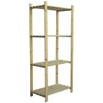 Regalux Dřevěný regál 170 x 75 x 40 cm 20252234 – Zboží Mobilmania