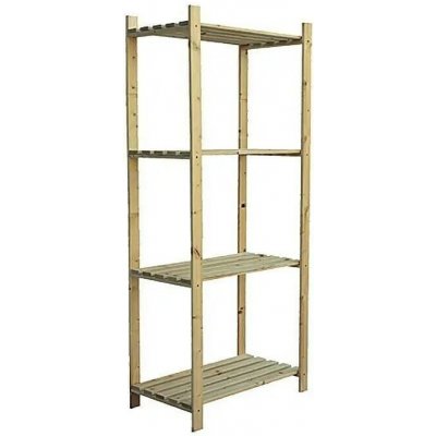 Regalux Dřevěný regál 170 x 75 x 40 cm 20252234 – Zboží Mobilmania