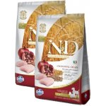 N&D Low Grain Dog Light Medium/Large Chicken & Pomegranate 2 x 12 kg – Hledejceny.cz
